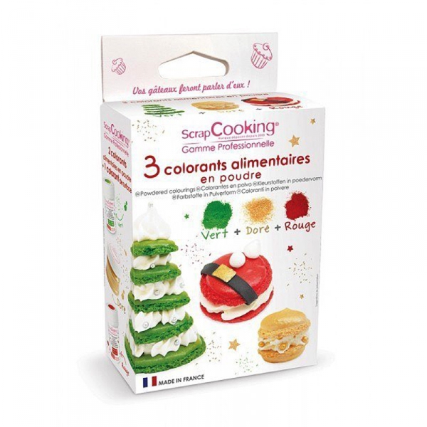 Colorants alimentaires Scrapcooking