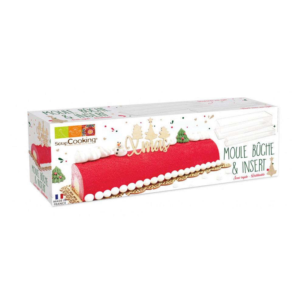 Divers accessoires, Scrapcooking ROULEAU PATE A SUCRE DECO BUCHE