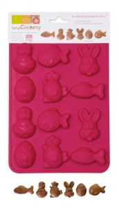 80x140 - Moule chocolats de pâques Scrapcooking