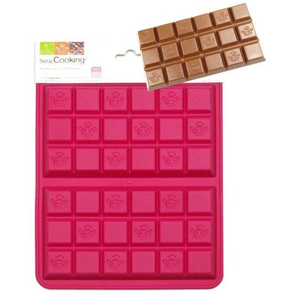 Moule tablette chocolat Scrapcooking