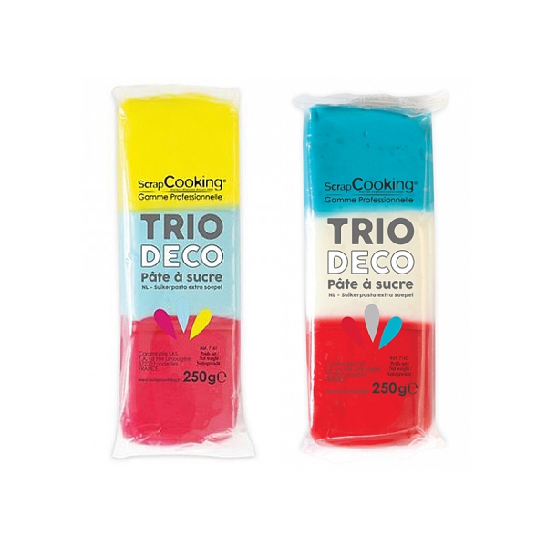 Pâte à Sucre Trio Deco Scrapcooking