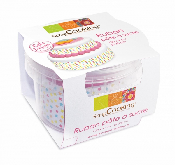 Rubans pâte à sucre Scrapcooking