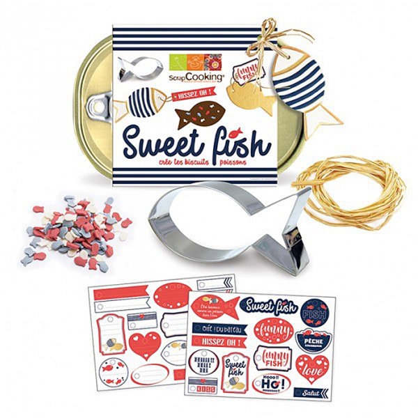 Kit biscuit poisson Sweet Fish Scrapcooking