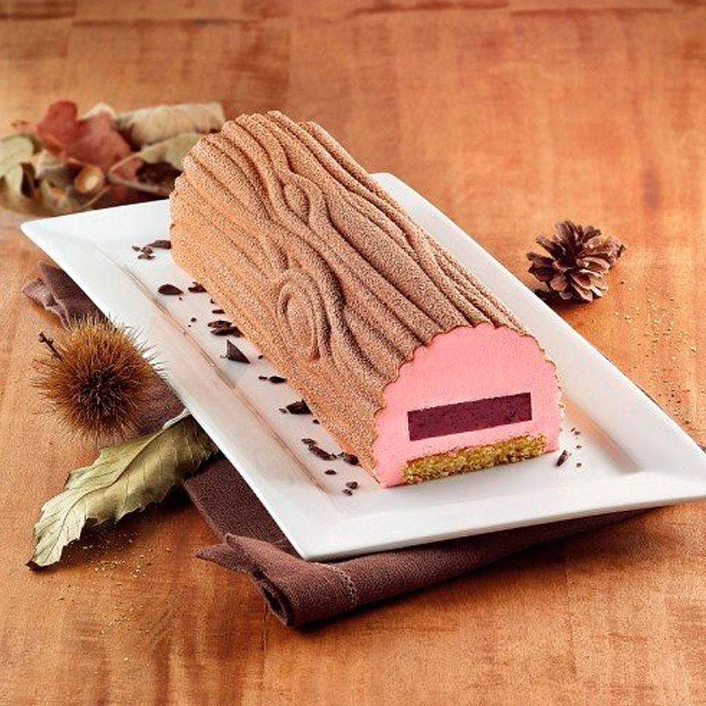 Kit Moule Bûche Wood Silikomart