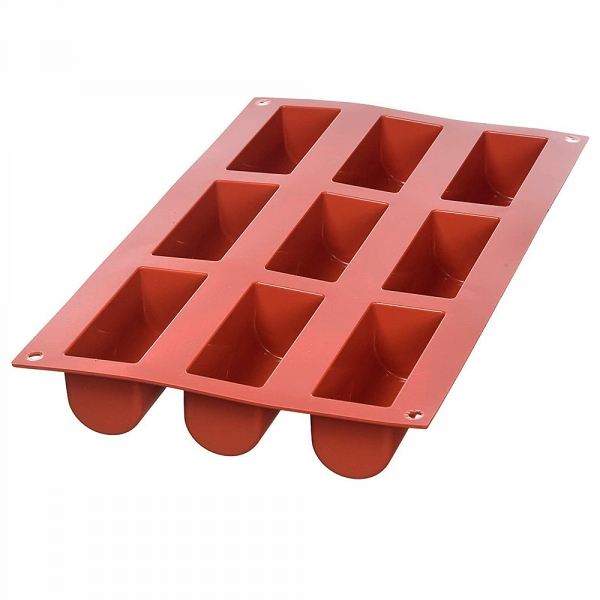Moule 9 Mini-Bûches Classic Silikomart