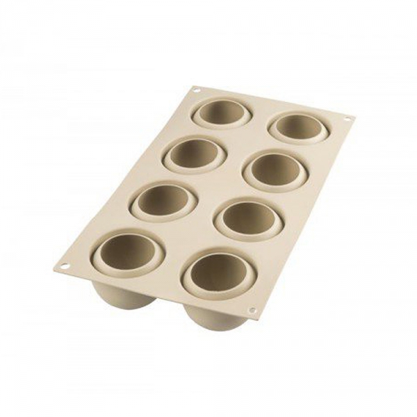 Moule Silicone Dolce Tartufo Silikomart 3D Design