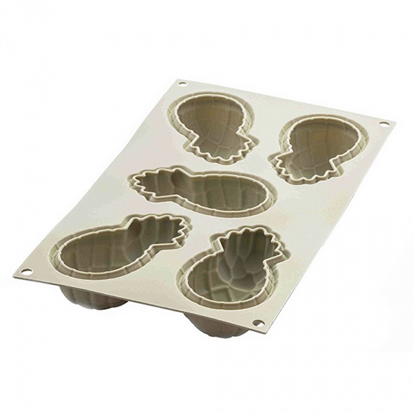 Moule Silicone Mini Ananas Silikomart 3D Design