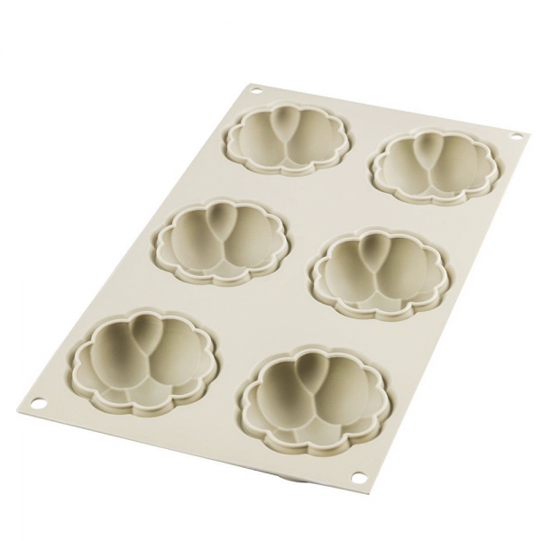 Moule Silicone Mini Bulle Silikomart 3D Design