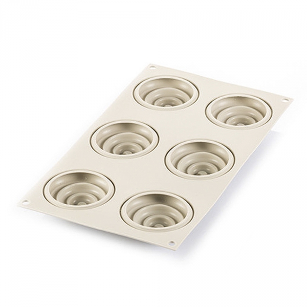 Moule Silicone Mini Twist Silikomart 3D Design