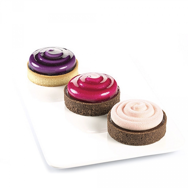 Moule Silicone Mini Twist Silikomart 3D Design