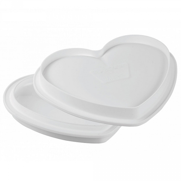 Moule Silicone Tarte Coeur Mon Amour Silikomart 3D Design