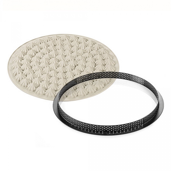 Moule Silicone à Tarte Meringuée Silikomart 3D Design
