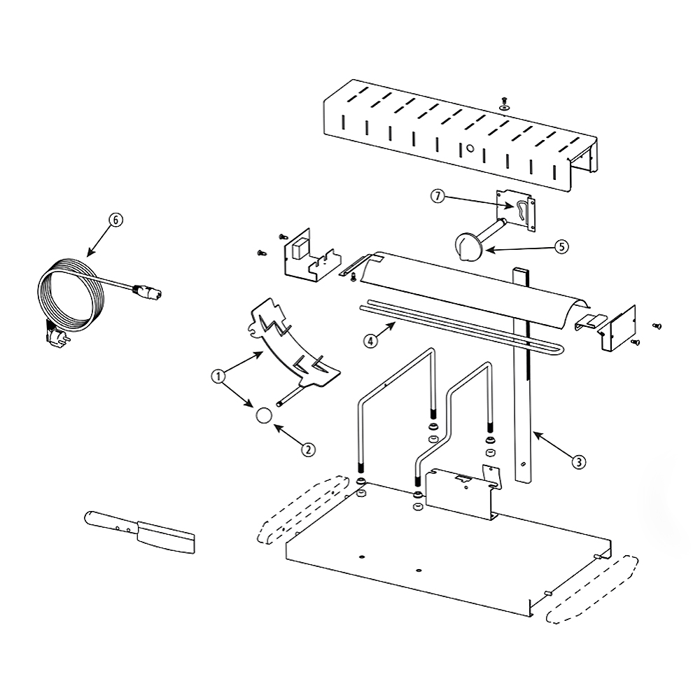 Pièces Détachées Appareil à Raclette Alpage Tellier