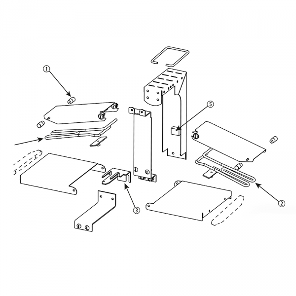 Pièces Détachées Appareil à Raclette Brézière Inox Tellier