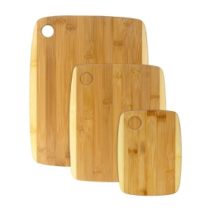 140x140 - Set 3 planches à découper Bicolores Totally Bamboo