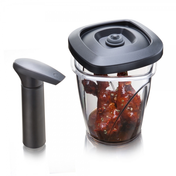 Boite à Marinade & café + Pompe 1,3 l Vacuvin