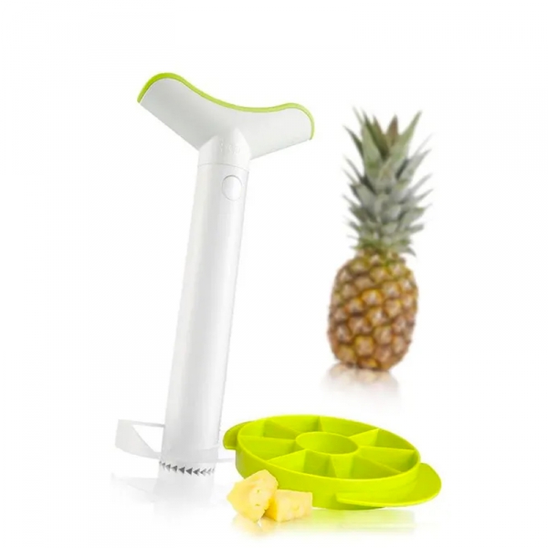 Coupe Ananas Inox - Ustensile Cuisine - Coupe Fruit - Gadgets de