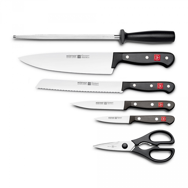 Bloc Couteaux Gourmet 6 pièces Wüsthof