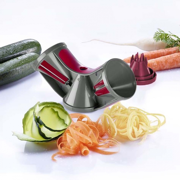 Coupe-légumes julienne et spirales