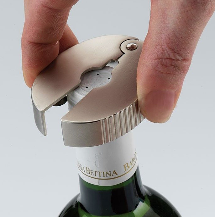 Westmark Coupe-Capsules Monopol Edition - En Fonte De Zinc Argenté, 6.8 Cm, Pour Bouteilles De Vin