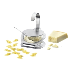 Râpe à fromage à manivelle en inox avec 1 tambour - N3009X - TELLIER