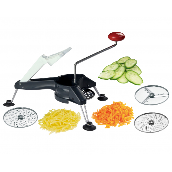 Moulin à Légume Inox - Coupe Légumes - Gadgets de Cuisine